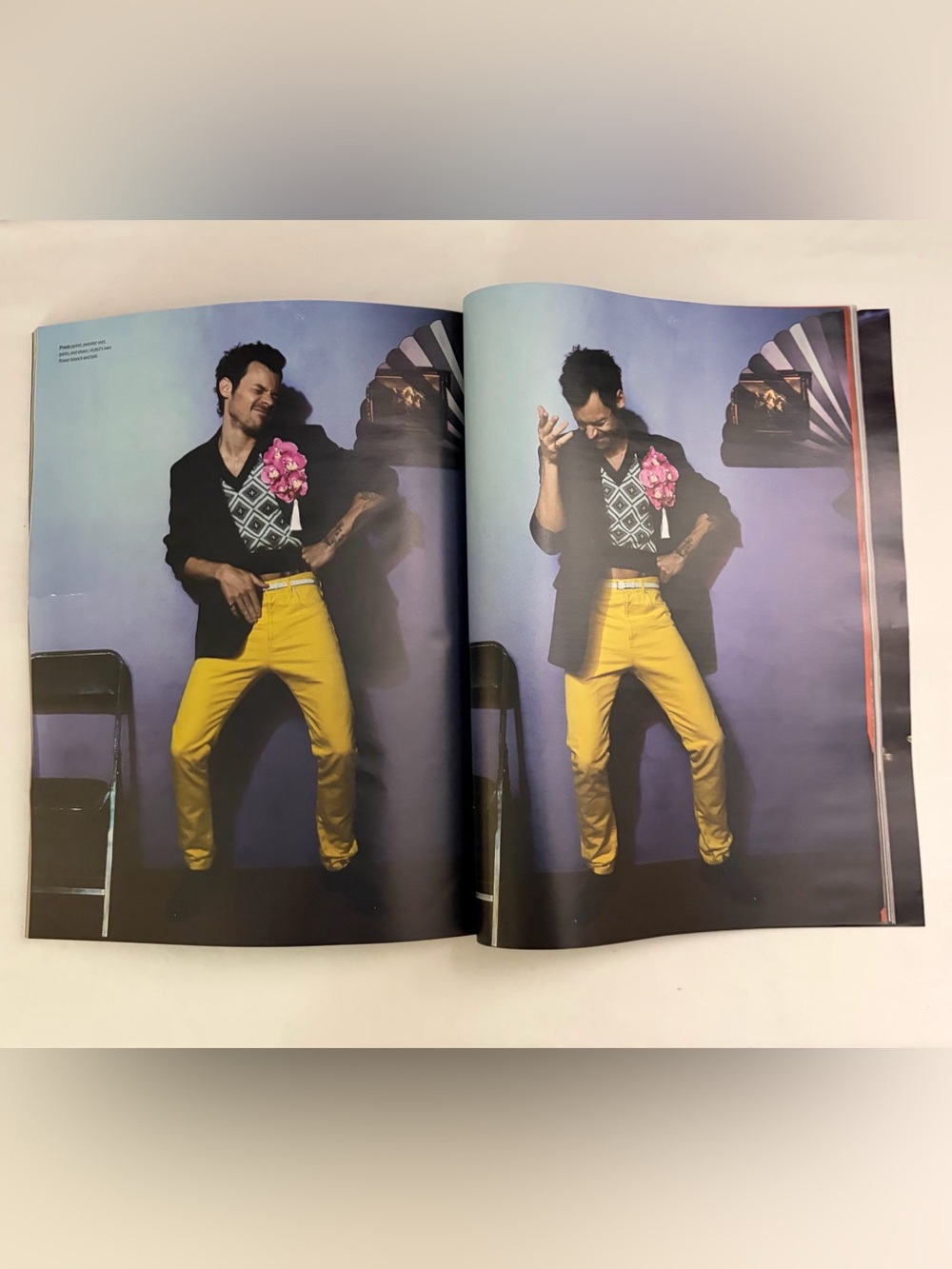 W Harry Styles Fashion “30 Page Portfolio Pop’s Electrifying Star” Volume 4 Mag - Picture 13 of 15